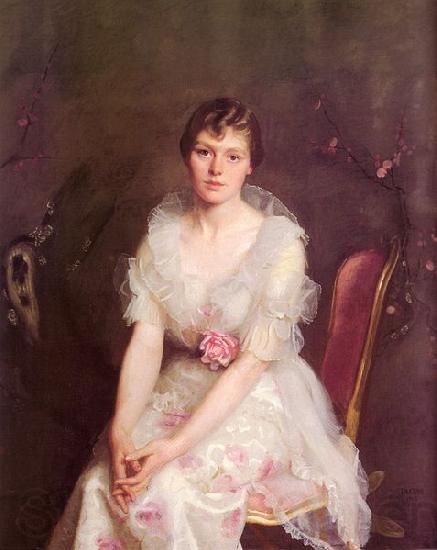 William McGregor Paxton Portrait of Louise Converse Norge oil painting art